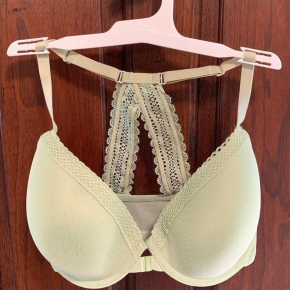 Auden Other - LIGT LINED DEMI RACERBACK BRA KIWI 32DDD